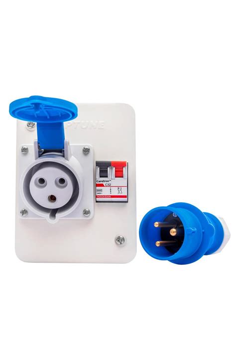 industrial plug and socket with metal box|industrial plug socket single phase.